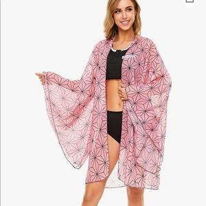 Demon slayer cos play 2 piece set